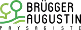 Logo Brugger paysagiste enterprise pour amenager les jardins